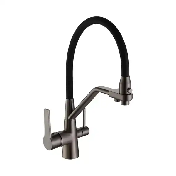 FRAP F4374-15 змішувач кухонний, чорний (F4374-15)