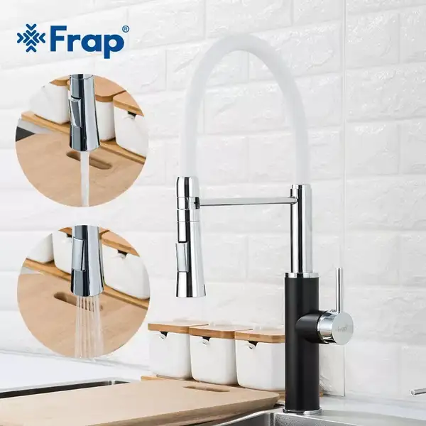 FRAP F4452-7 змішувач кухні, чорний (F4452-7)