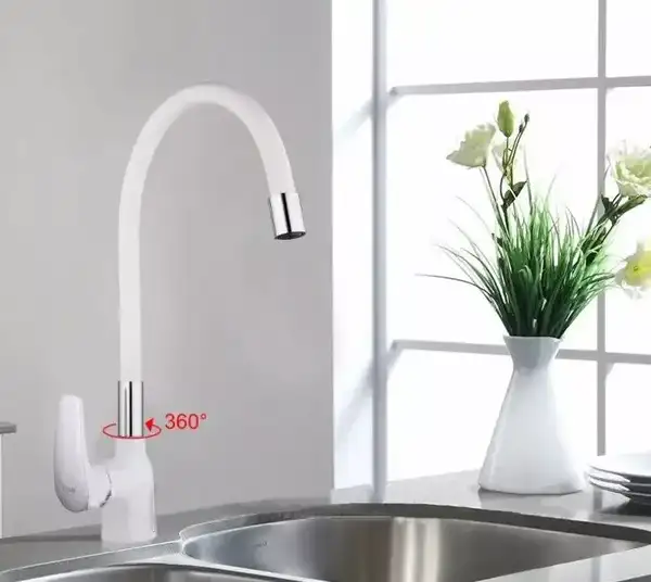 FRAP F4453-03 змішувач кухонний, білий (F4453-03)