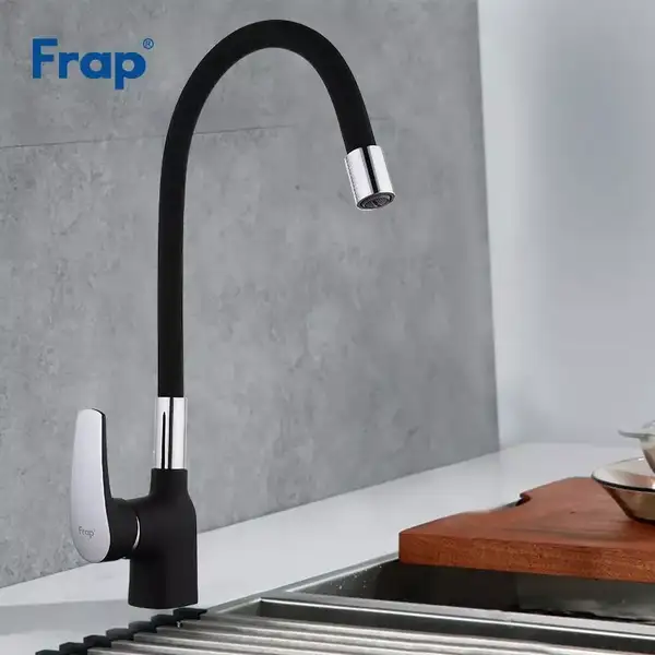 FRAP F4453 Змішувач кухонний, чорний (F4453-04)