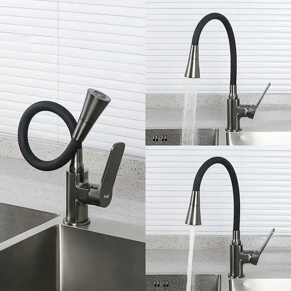 FRAP F4462-9 змішувач кухонний, сірий (F4462-9)