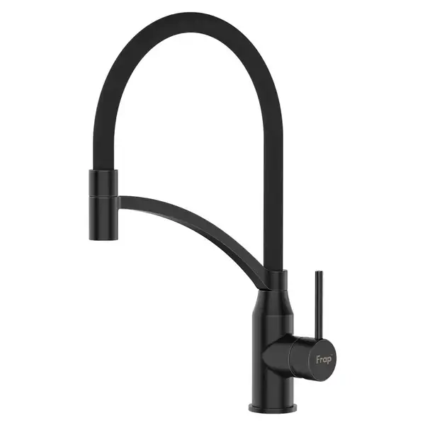 FRAP F4552-6 змішувач кухонний, чорний (F4552-6)