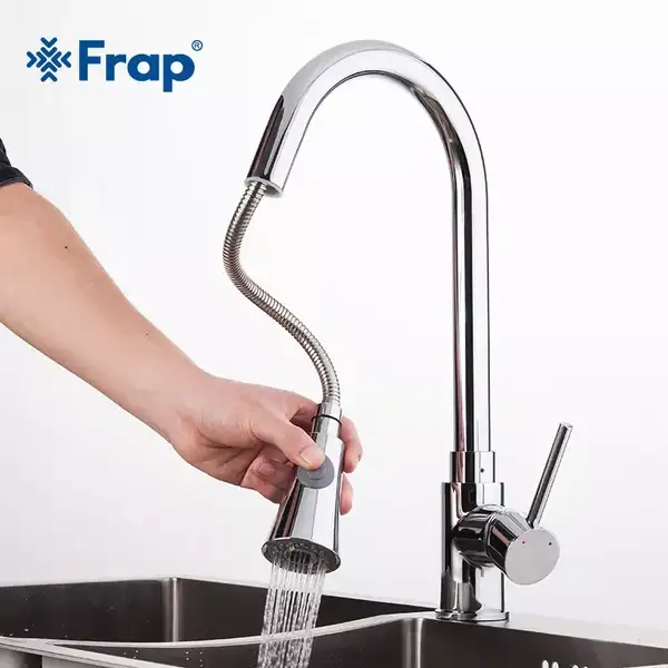 FRAP F6052 змішувач кухонний, хром (F6052)