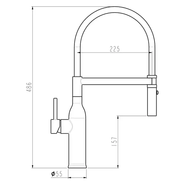 GAPPO G4098-23 змішувач, золото (G4098-23)