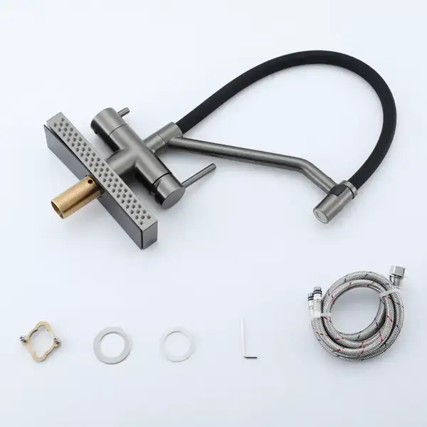 GAPPO G4098-9 змішувач кухонний, чорний (G4098-9)