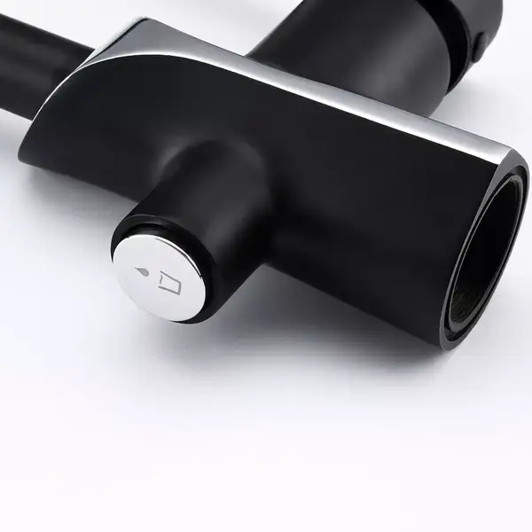 GAPPO G4303-6 змішувач кухонний, чорний (G4303-6)