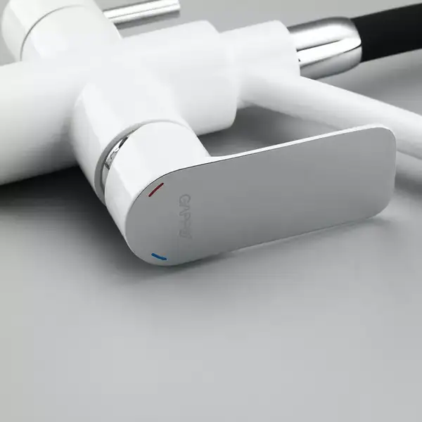 GAPPO G4348 Змішувач кухонний, білий (G4348)