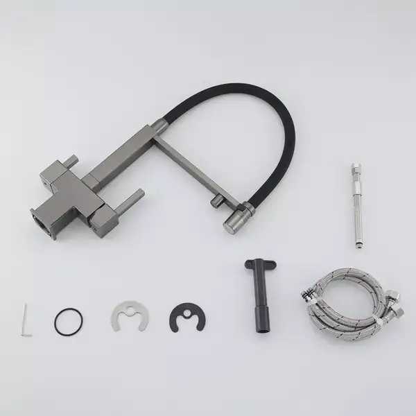 GAPPO G4395-59 змішувач кухонний, чорний (G4395-59)