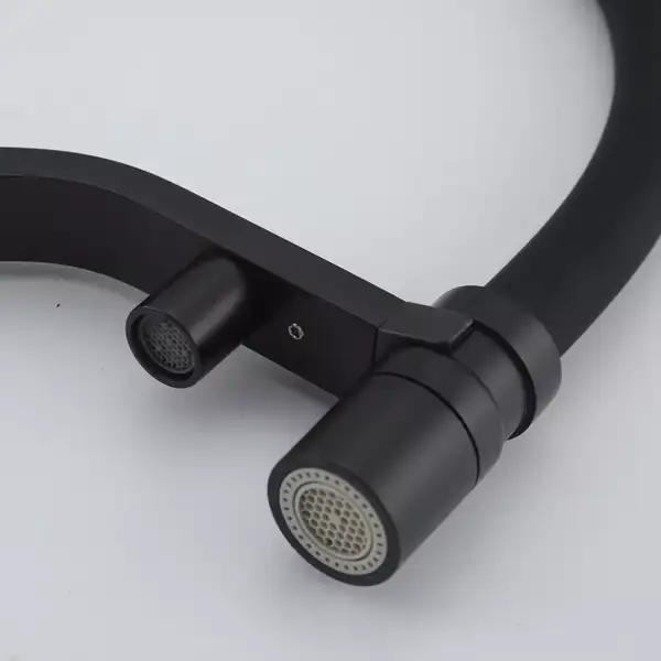 GAPPO G4395-66 кухонний змішувач, чорний (G4395-66)