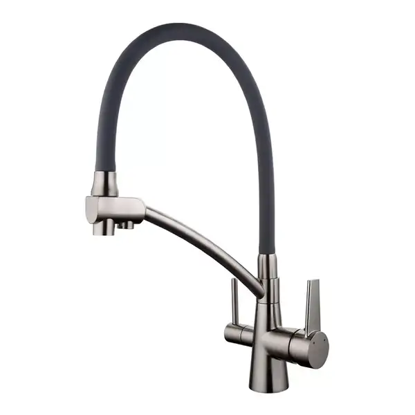 GAPPO G4398 змішувач кухонний, сірий (G4398)