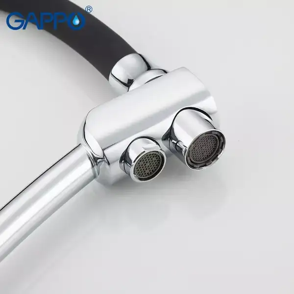 GAPPO G4398-11 змішувач кухонний, чорний (G4398-11)