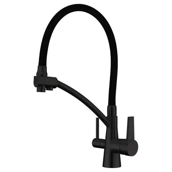 GAPPO G4398-16 змішувач кухонний, чорний (G4398-16)