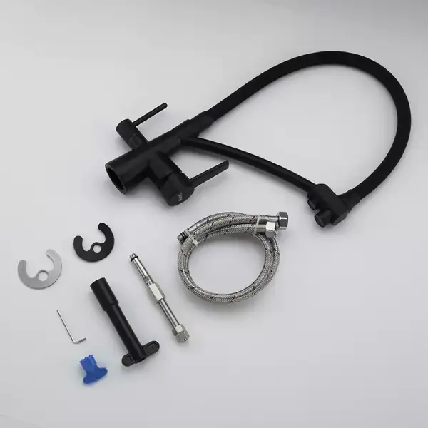 GAPPO G4398-16 змішувач кухонний, чорний (G4398-16)