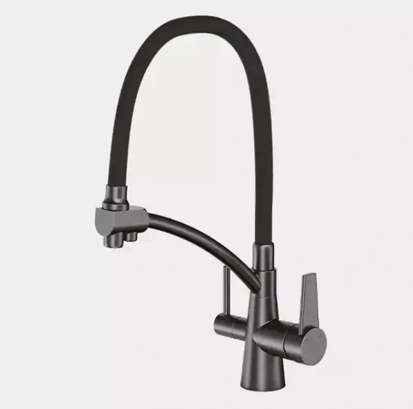 GAPPO G4398-19 змішувач кухонний, чорний (G4398-19)