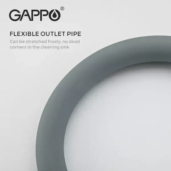 GAPPO G4398-30 Змішувач кухонний, хром (G4398-30)