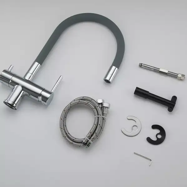 GAPPO G4398-30 Змішувач кухонний, хром (G4398-30)