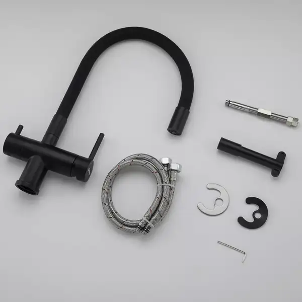 GAPPO G4398-36 змішувач кухонний, чорний (G4398-36)
