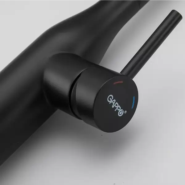 GAPPO G4398-46 змішувач кухонний, чорний (G4398-46)