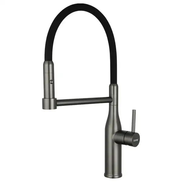 GAPPO G4398-51 кухонний змішувач, чорний (G4398-51)