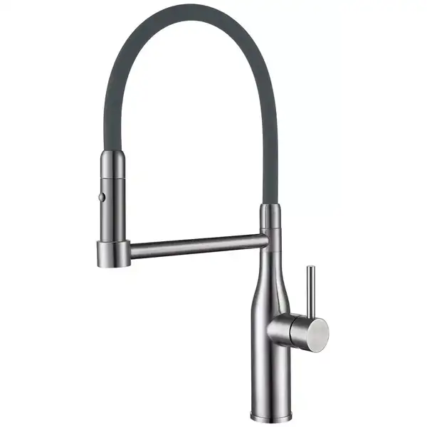GAPPO G4398-55 змішувач кухні, сірий (G4398-55)