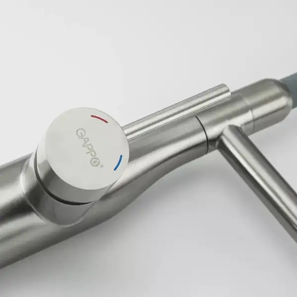 GAPPO G4398-55 змішувач кухні, сірий (G4398-55)