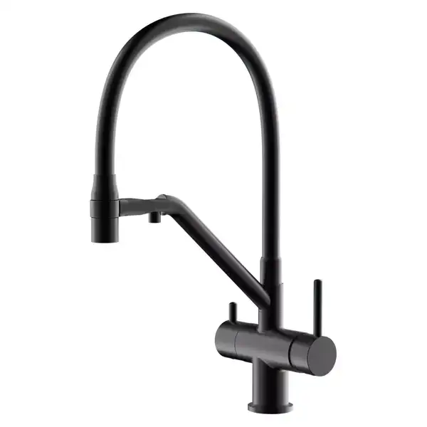 GAPPO G4398-86 кухонний змішувач, чорний