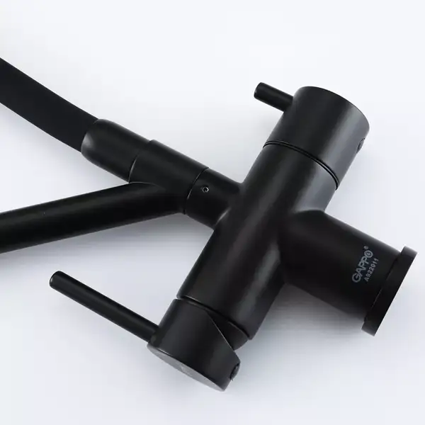 GAPPO G4398-86 кухонний змішувач, чорний