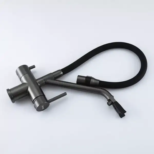GAPPO G4398-89 змішувач кухонний, сірий (G4398-89)
