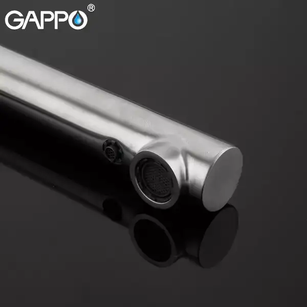GAPPO G4399-4 кухонний змішувач, сталь (G4399-4)