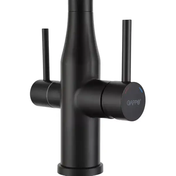 GAPPO G4399-76 змішувач кухонний, чорний (G4399-76)