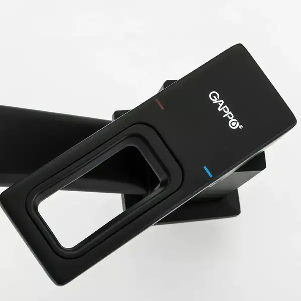 GAPPO G4517-6 змішувач кухонний, чорний (G4517-6)