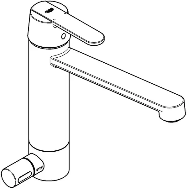 Grohe Get Смеситель кухонный, хром (30198000)