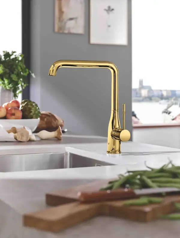 Grohe Essence смеситель для кухни, золото (30269GL0) (30269gl0)