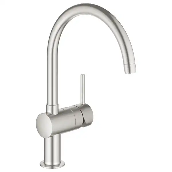 Grohe Vento смеситель кухонный, сталь (30427DC0) (30427dc0)