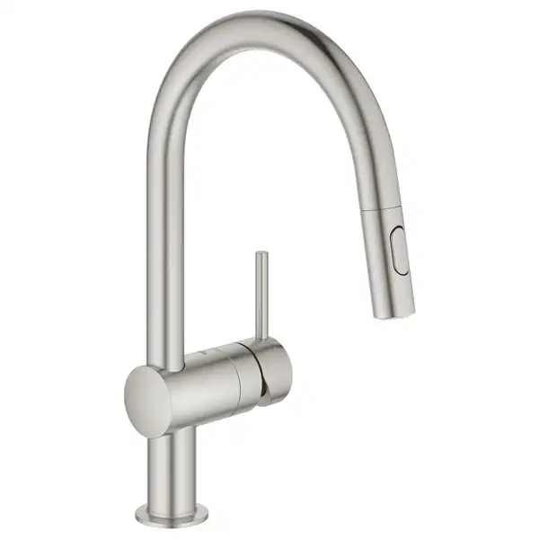 Grohe Vento смеситель, сталь (30438dc0)