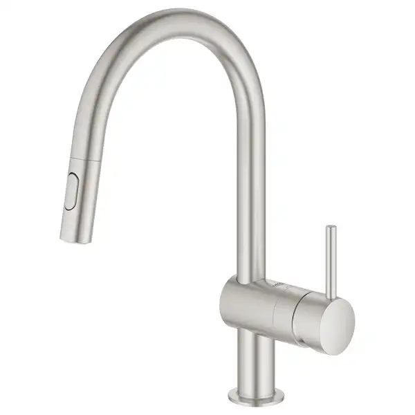 Grohe Vento смеситель, сталь (30438dc0)