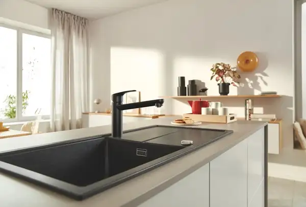 Grohe Eurosmart New змішувач кухонний, чорний (304632430)