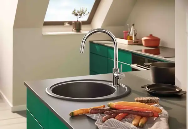 Grohe BauClassic смеситель кухонный, хром (30573000)