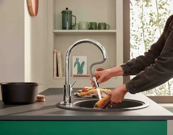 Grohe BauClassic смеситель кухонный, хром (30573000)
