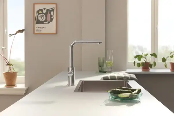 Grohe Blue Minta смеситель, нержавеющая сталь (30590DC0) (30590dc0)
