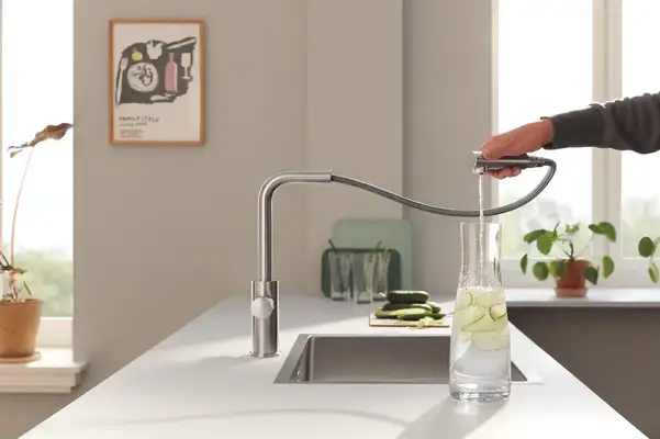 Grohe Blue Minta смеситель, нержавеющая сталь (30590DC0) (30590dc0)