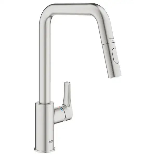 Grohe Eurosmart кухонный смеситель, сталь (30619DC0) (30619dc0)
