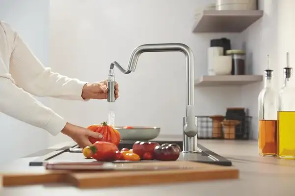 Grohe Start смеситель кухонный, сталь (30631dc0)