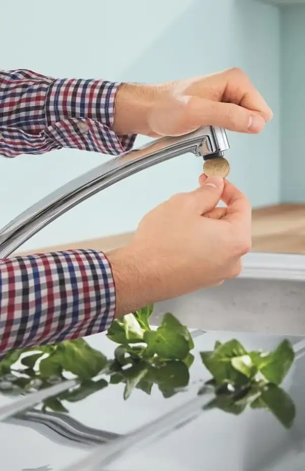 Grohe BauEco змішувач для кухні, хром (31680000)