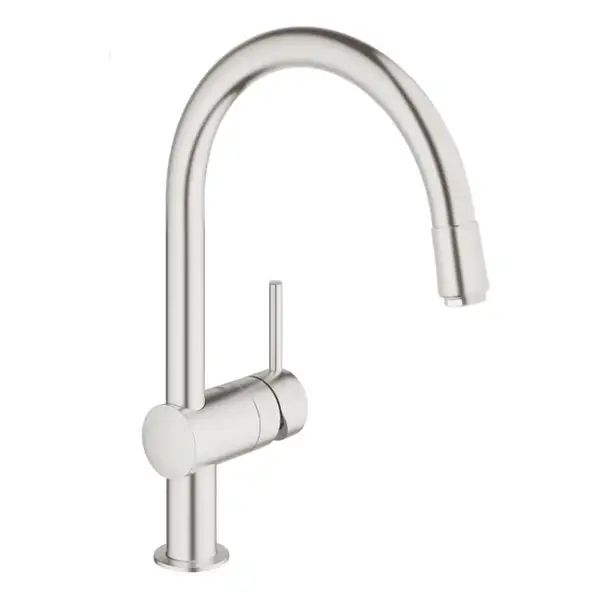 Grohe Minta кухонный смеситель, сталь (32918DC0) (32918dc0)