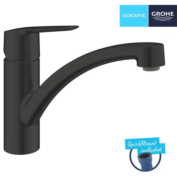 Grohe QuickFix Start смеситель, чёрный (CV034560)