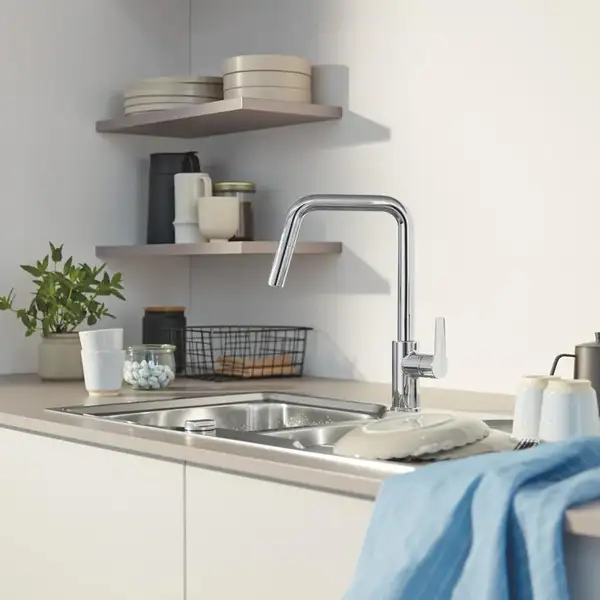 Grohe QuickFix Start смеситель кухонный, хром (CV036255)