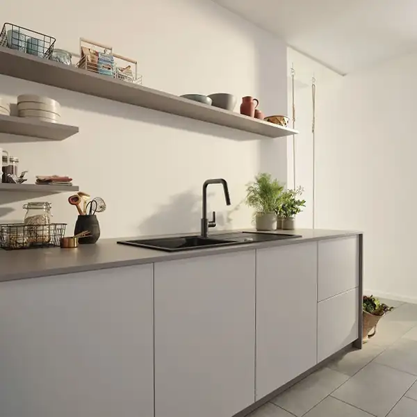 Grohe QuickFix Start смеситель кухонный, чёрный (CV036257)