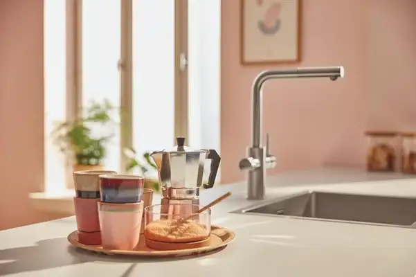 Grohe Blue Pure Minta смеситель, сталь (mo67530601dc)