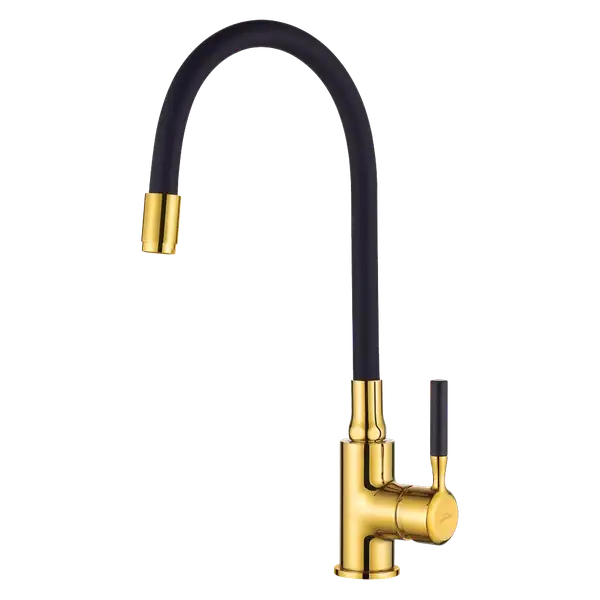Invena Glamour Gold кухонний, чорний (BZ-02-L17)